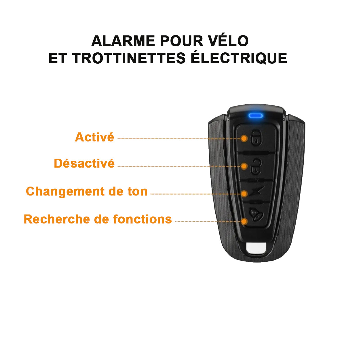 Système alarme immobilisation pour trottinette électrique chez scooter  passion